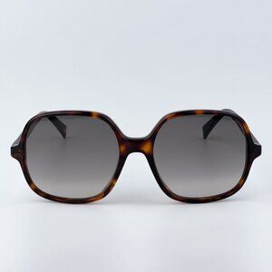 Celine CL40244U 52F CELINE THIN BRAND NEW Sunglasses Havana Gradient Women